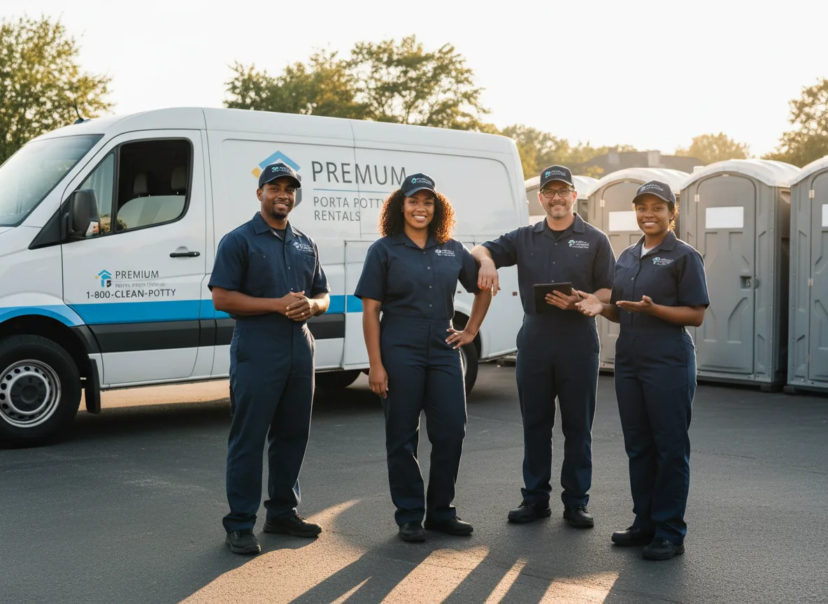 VIP Portable Toilets company in Shumway, IL